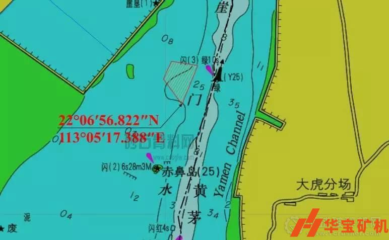 廣東掛牌出讓湛江東海島東海2500萬(wàn)方海砂開(kāi)采權(quán)